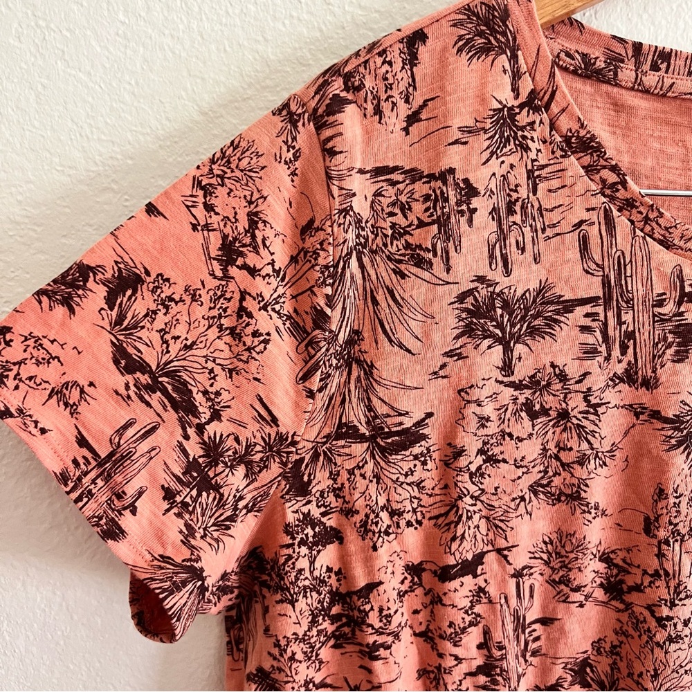 Old Navy Cactus Print Casual Dress Sz XL - Picture 2 of 5